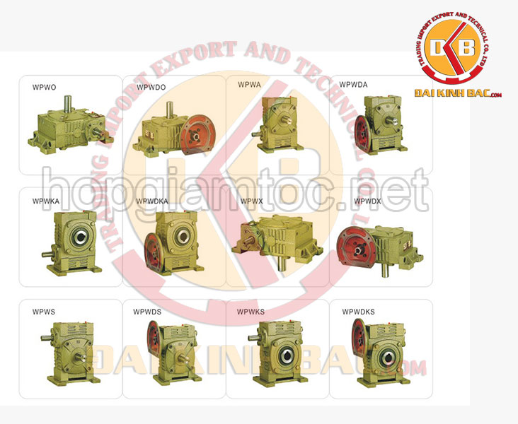 CÁCH CHỌN HỘP GIẢM TỐC TRỤC VÍT BÁNH VÍT