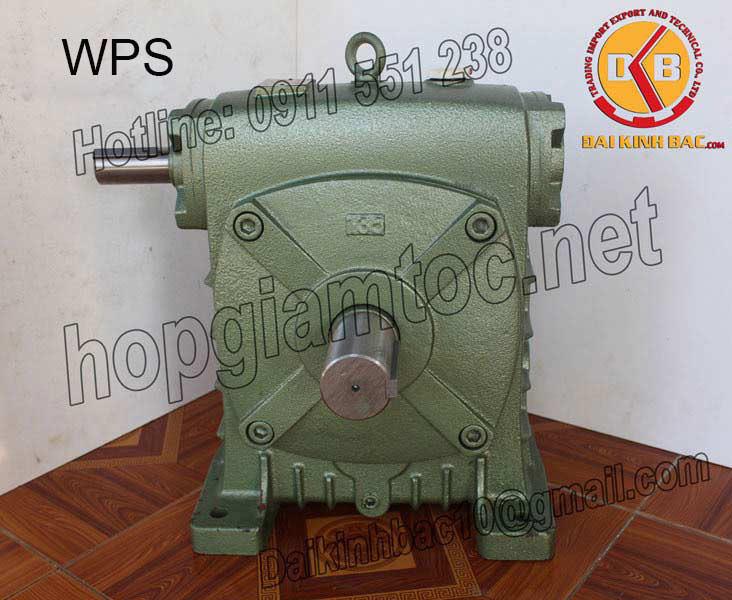 THÔNG SỐ HỘP SỐ GIẢM TỐC TRỤC VÍT BÁNH VÍT