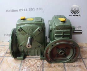 Hộp số giảm tốc trục vít wpda size 200