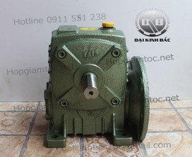 Hộp số giảm tốc trục vít wpda size 70