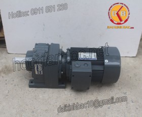 Motor giảm tốc 11kw 15HP 1/10