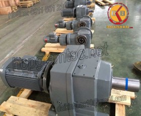 Motor giảm tốc 15kw 20HP 1/100