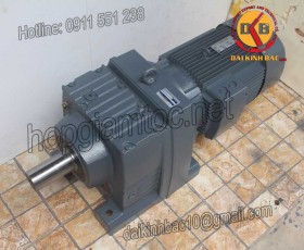 Motor giảm tốc 22kw 30HP 1/200