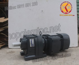Motor giảm tốc 5.5kw 7.5HP 1/40