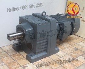 Motor giảm tốc bánh răng 30kw 40HP