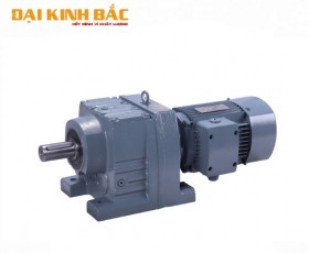 Motor giảm tốc bánh răng côn Chân đế