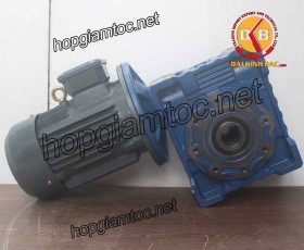 Motor giảm tốc cốt âm 5.5kw 1/15