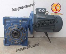 Motor giảm tốc cốt âm 5.5kw 7.5HP