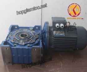Motor giảm tốc cốt âm 7.5kw 10HP