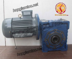 Motor giảm tốc cốt âm 7.5kw 1/20