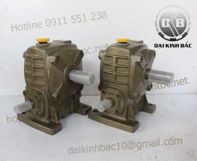 Thông số hộp giảm tốc trục vít WPA